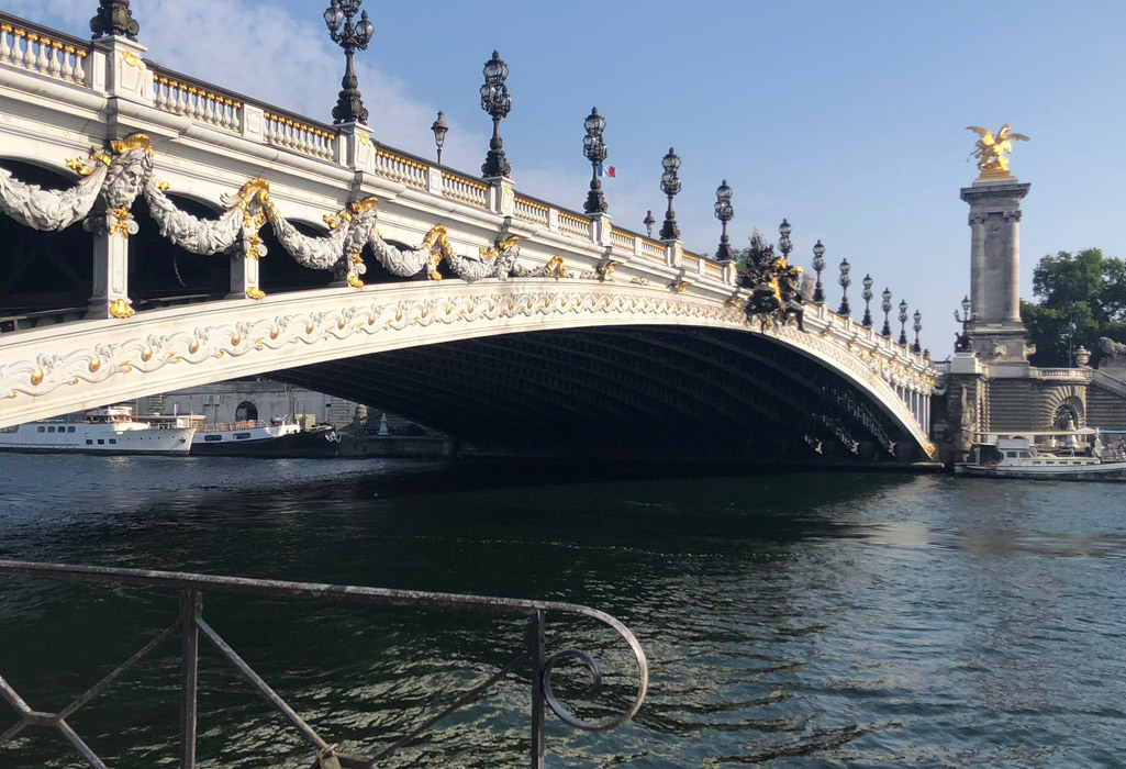 Seine River on a Sunny day