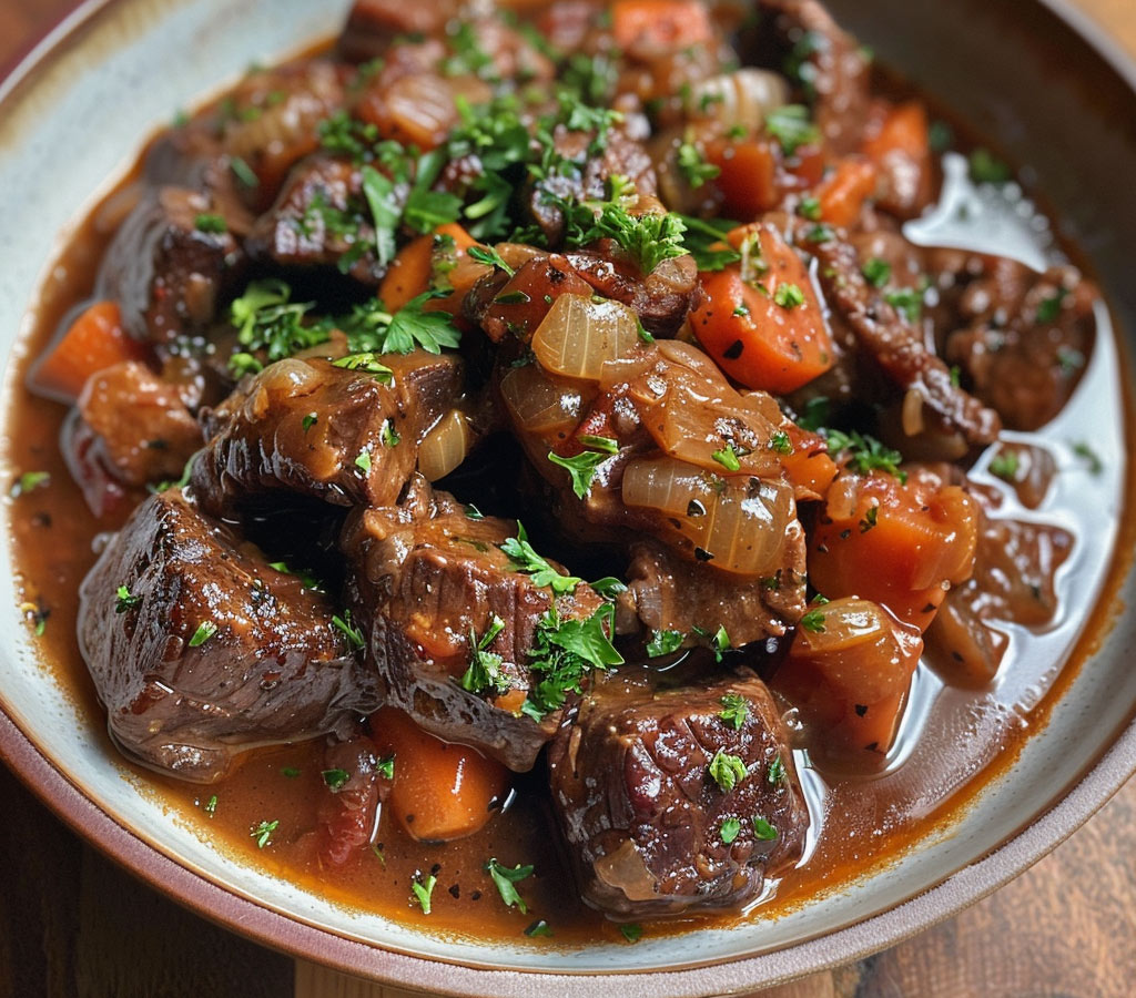 Bouef Bourguignon Dish