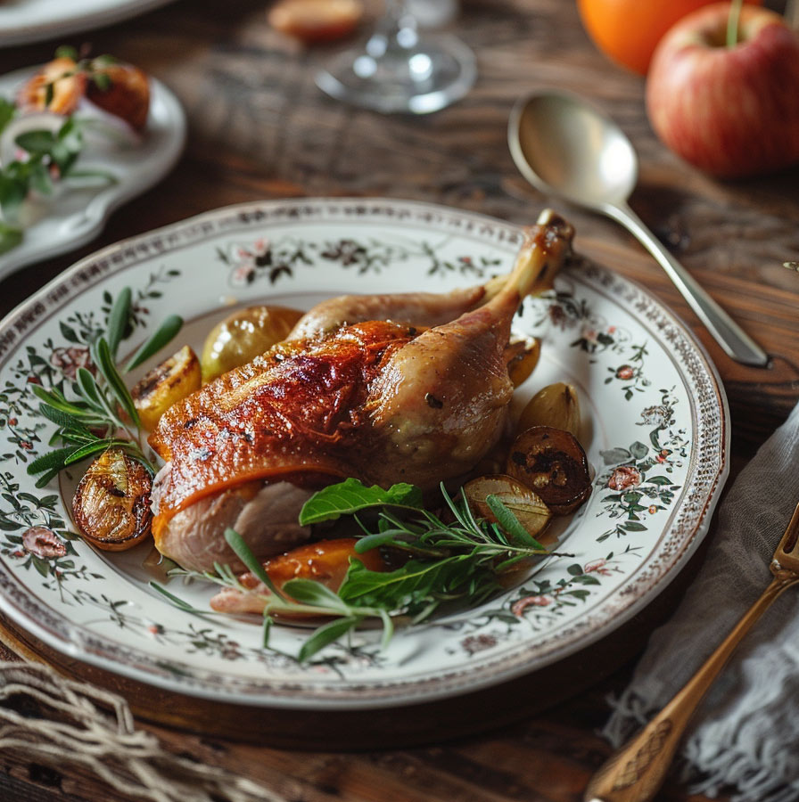 Duck Confit Dish